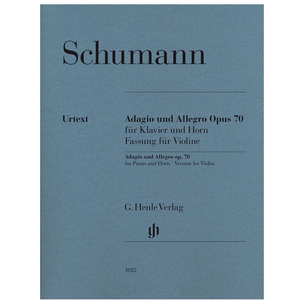Schumann, Robert - Adagio and Allegro for Piano and Horn op. 70 