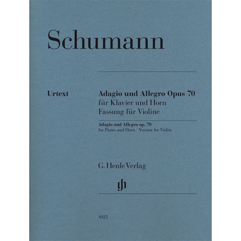 Schumann, Robert - Adagio and Allegro for Piano and Horn op. 70 