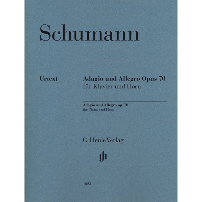 Schumann, Robert - Adagio and Allegro op. 70 