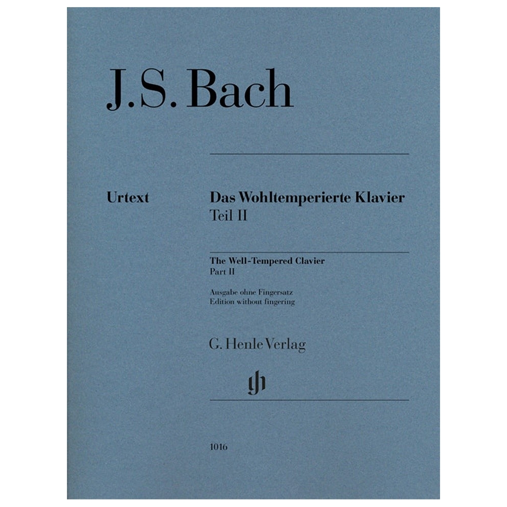 Bach, J.S - The Well-Tempered Clavier Part 2