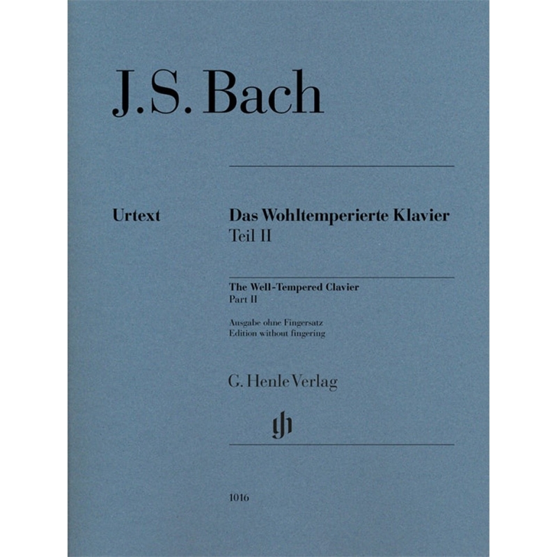 Bach, J.S - The Well-Tempered Clavier Part 2