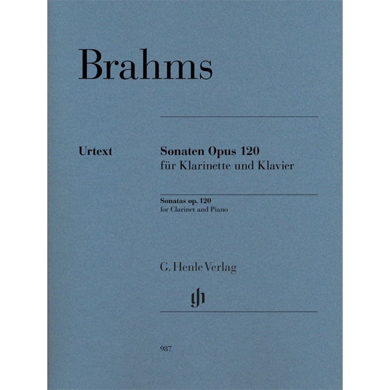 Brahms, Johannes - Clarinet Sonatas Op120