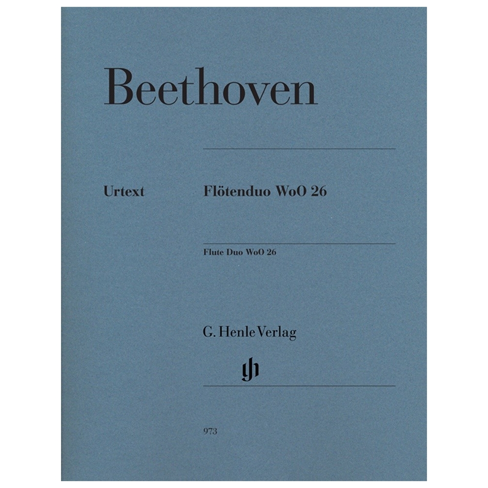 Beethoven, Ludwig van - Flute Duo WoO 26 