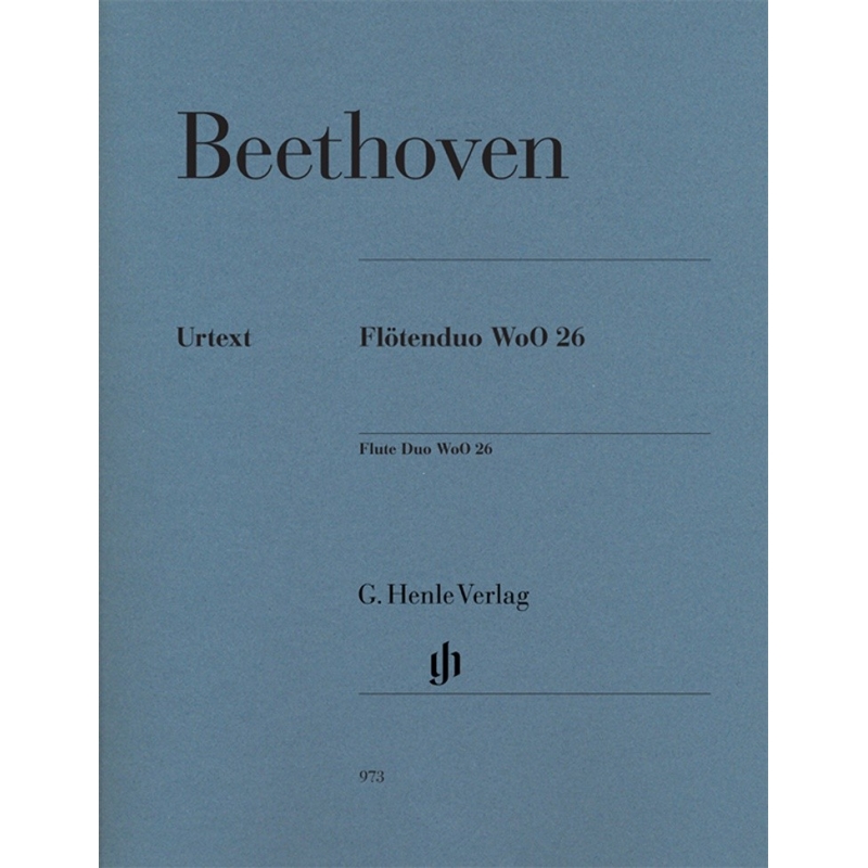 Beethoven, Ludwig van - Flute Duo WoO 26 