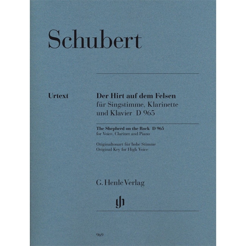 Schubert, Franz - The Shepherd on the Rock 