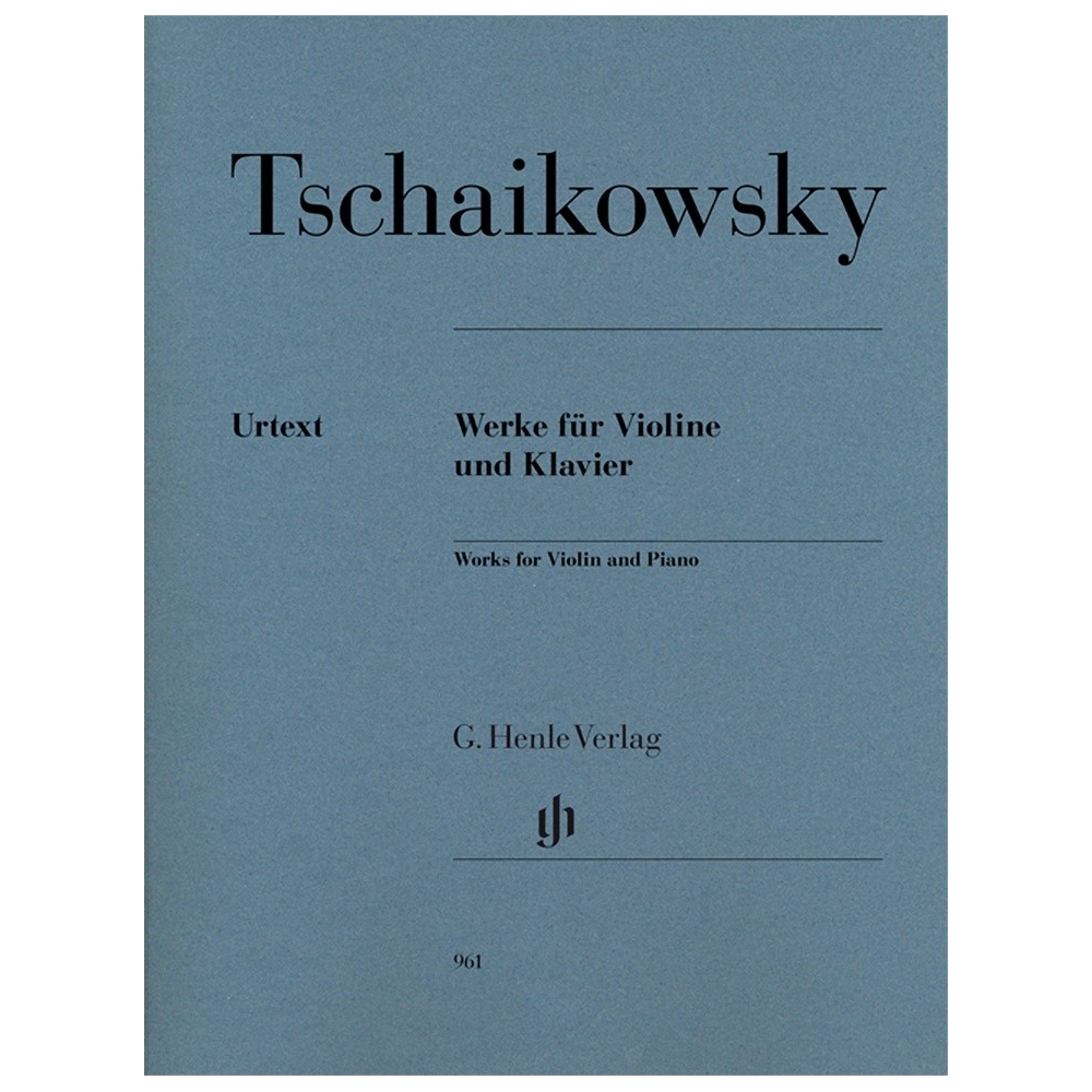 Tchaikovsky, Peter Iljitsch - Works for Violin and Piano 