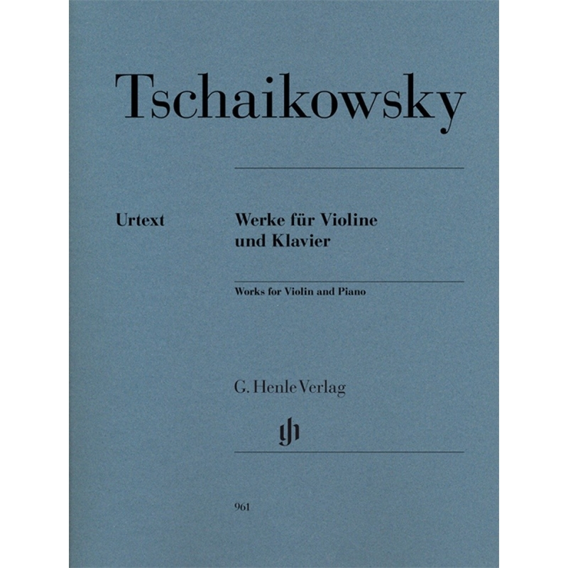 Tchaikovsky, Peter Iljitsch - Works for Violin and Piano 