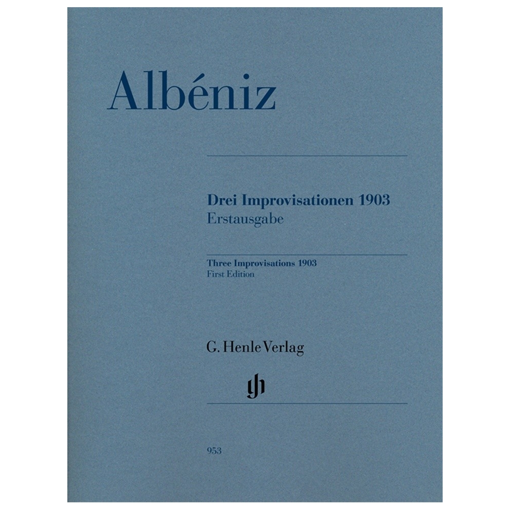 Albéniz, Isaac - Three Improvisations 1903 