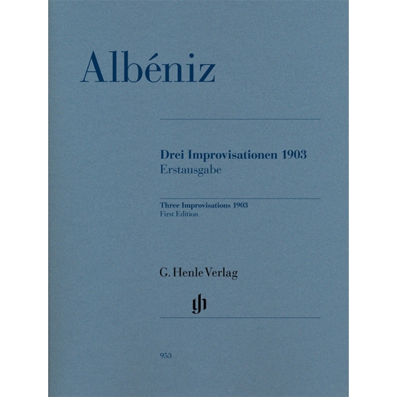 Albéniz, Isaac - Three Improvisations 1903 