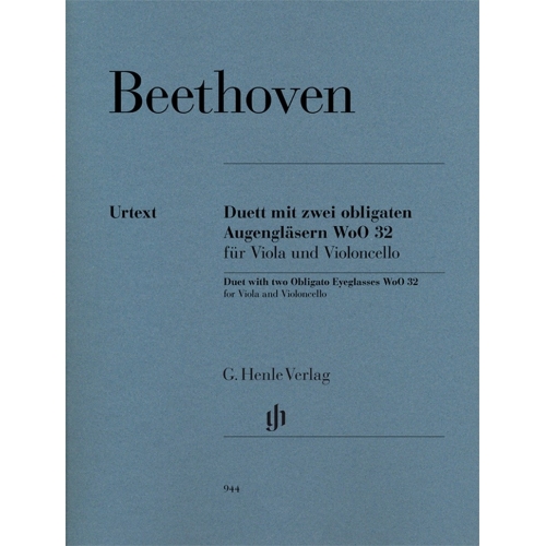 Beethoven, Ludwig van - Duet with two obligato Eyeglasses WoO 32 
