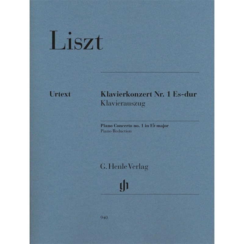 Liszt, Franz - Piano Concerto no. 1 in E flat major, Piano reduction
