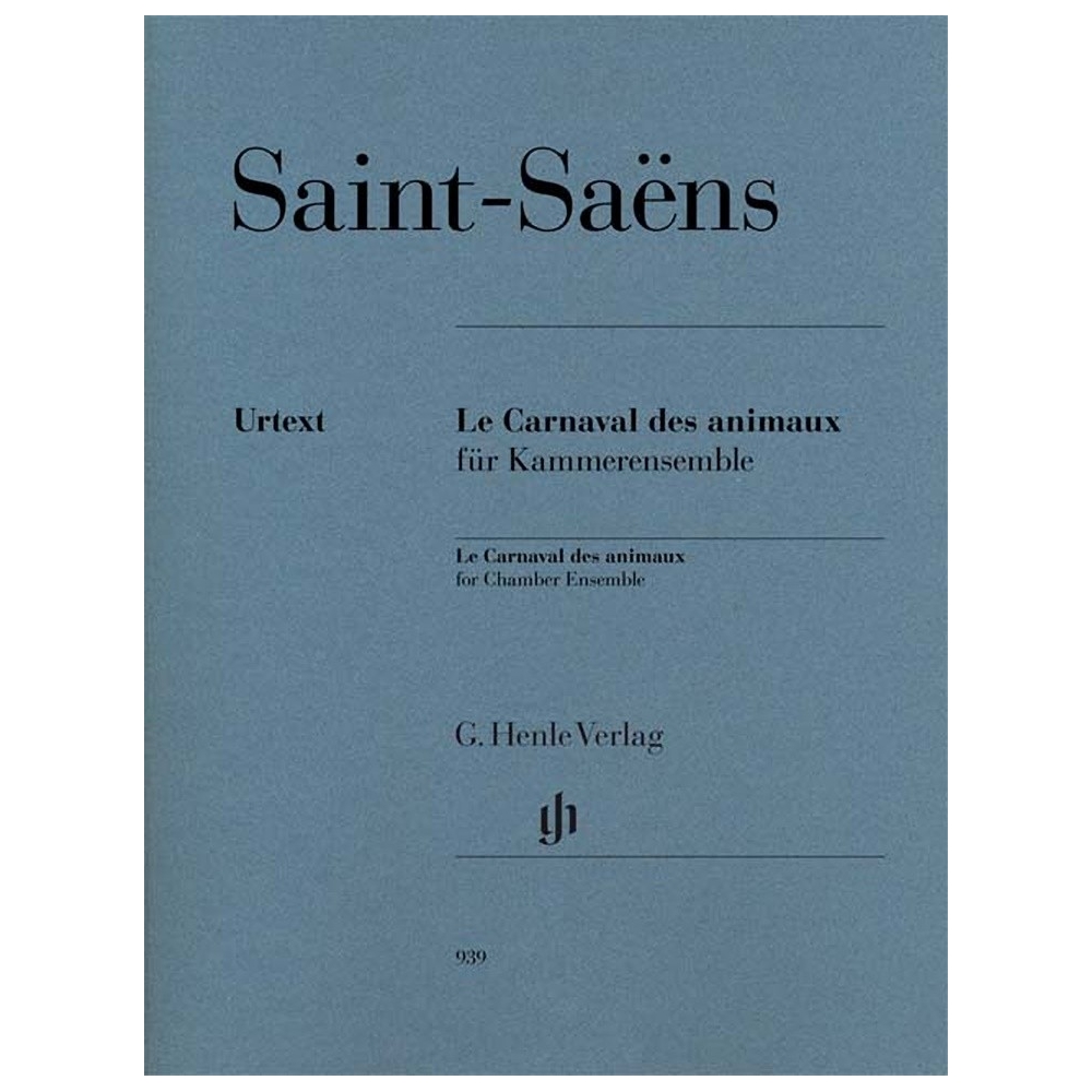 Saint-Saëns, Camille - Le Carnaval des animaux for Chamber Ensemble