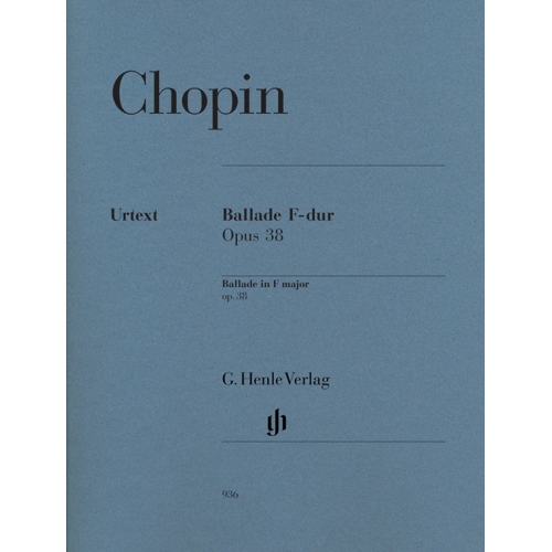 Chopin, Frédéric - Ballade F major op. 38 