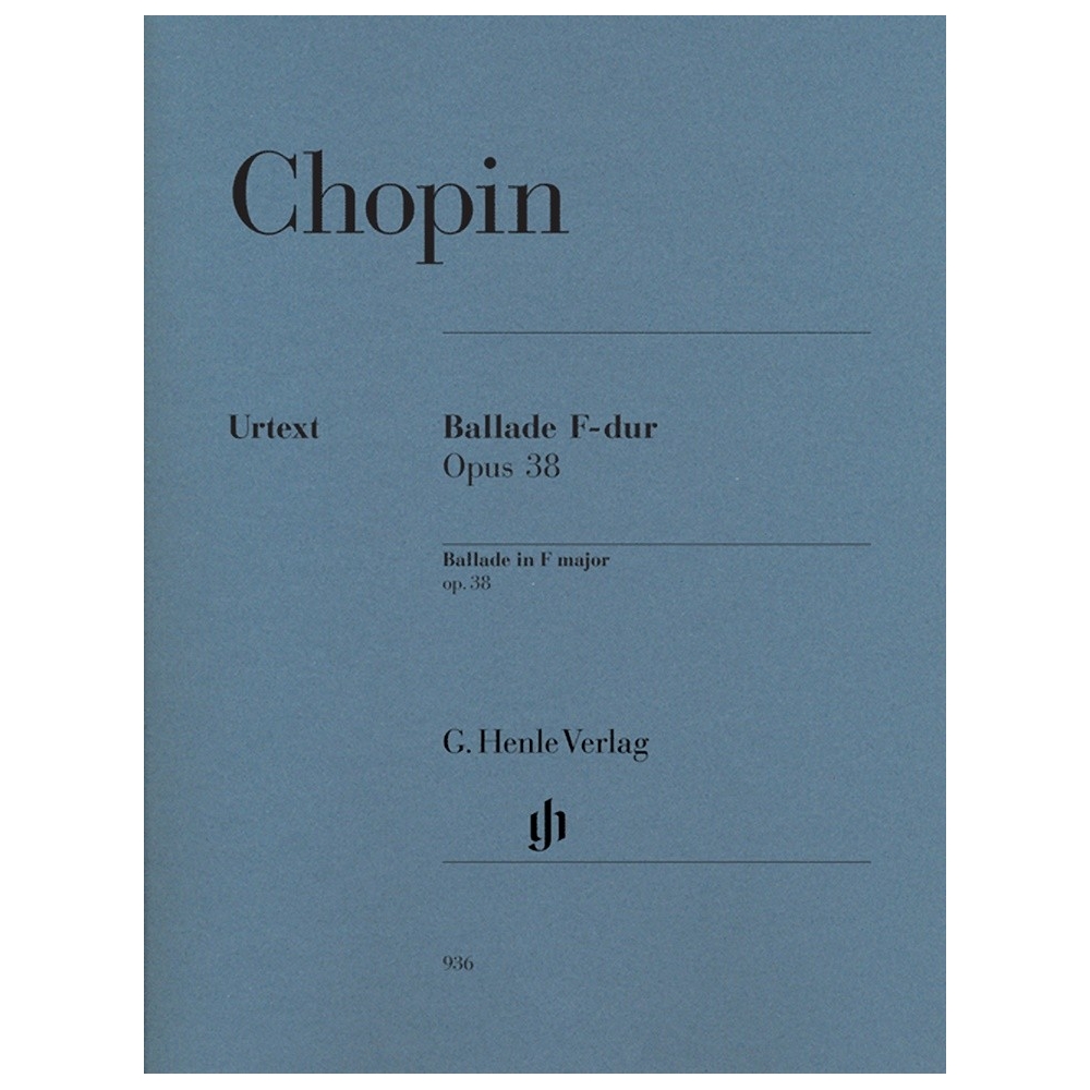 Chopin, Frédéric - Ballade F major op. 38 