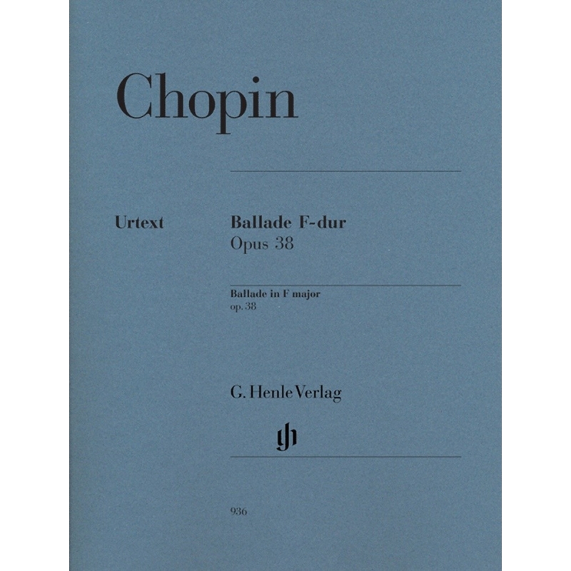 Chopin, Frédéric - Ballade F major op. 38 