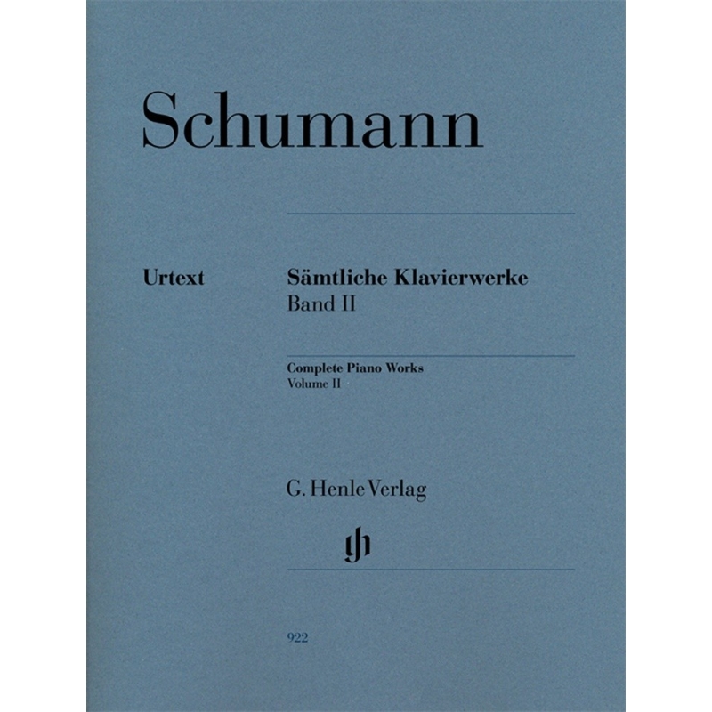 Schumann, Robert - Complete Piano Works Volume II 