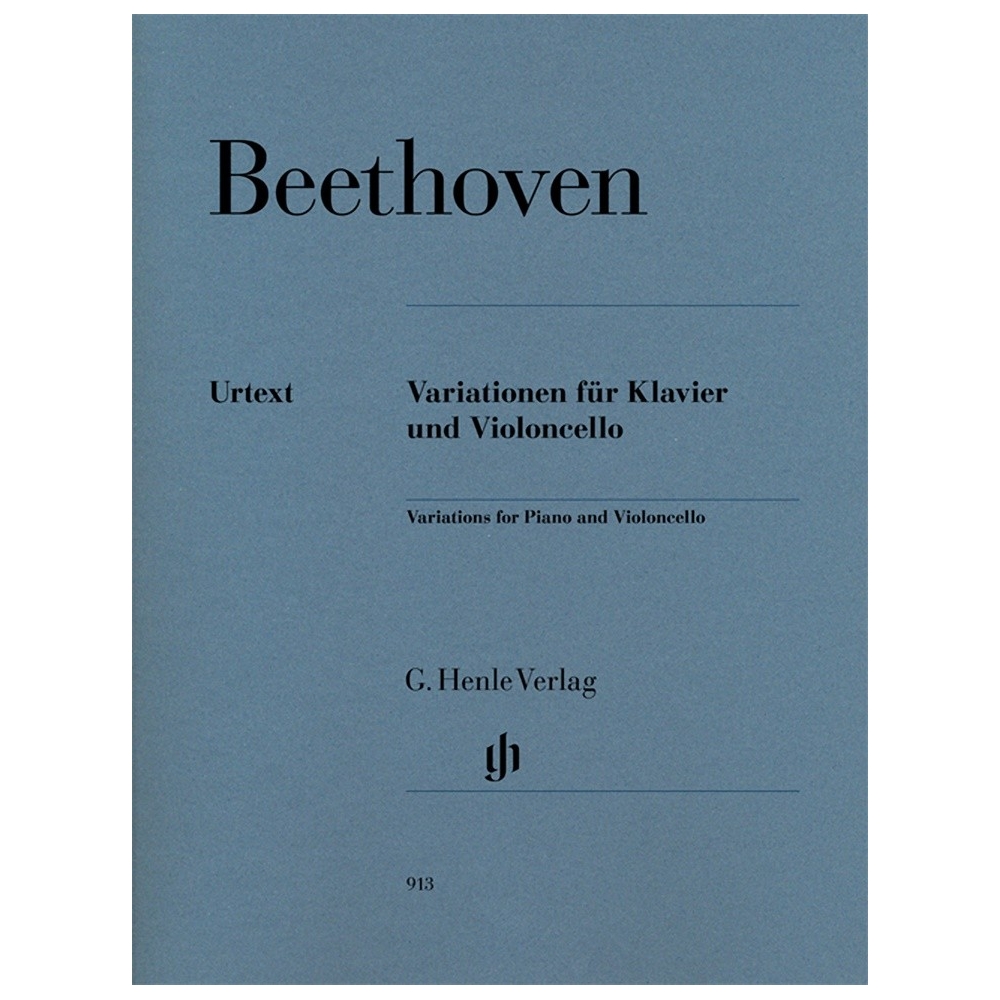 Beethoven, Ludwig van - Variations for Piano and Violoncello