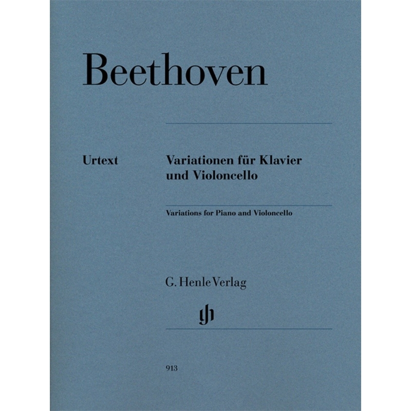 Beethoven, L.v - Variations for Piano and Violoncello