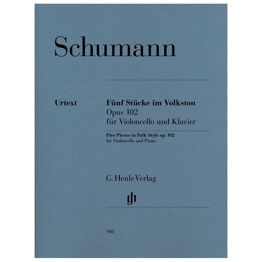 Schumann, Robert - Five pieces in Folk Style Op. 102 