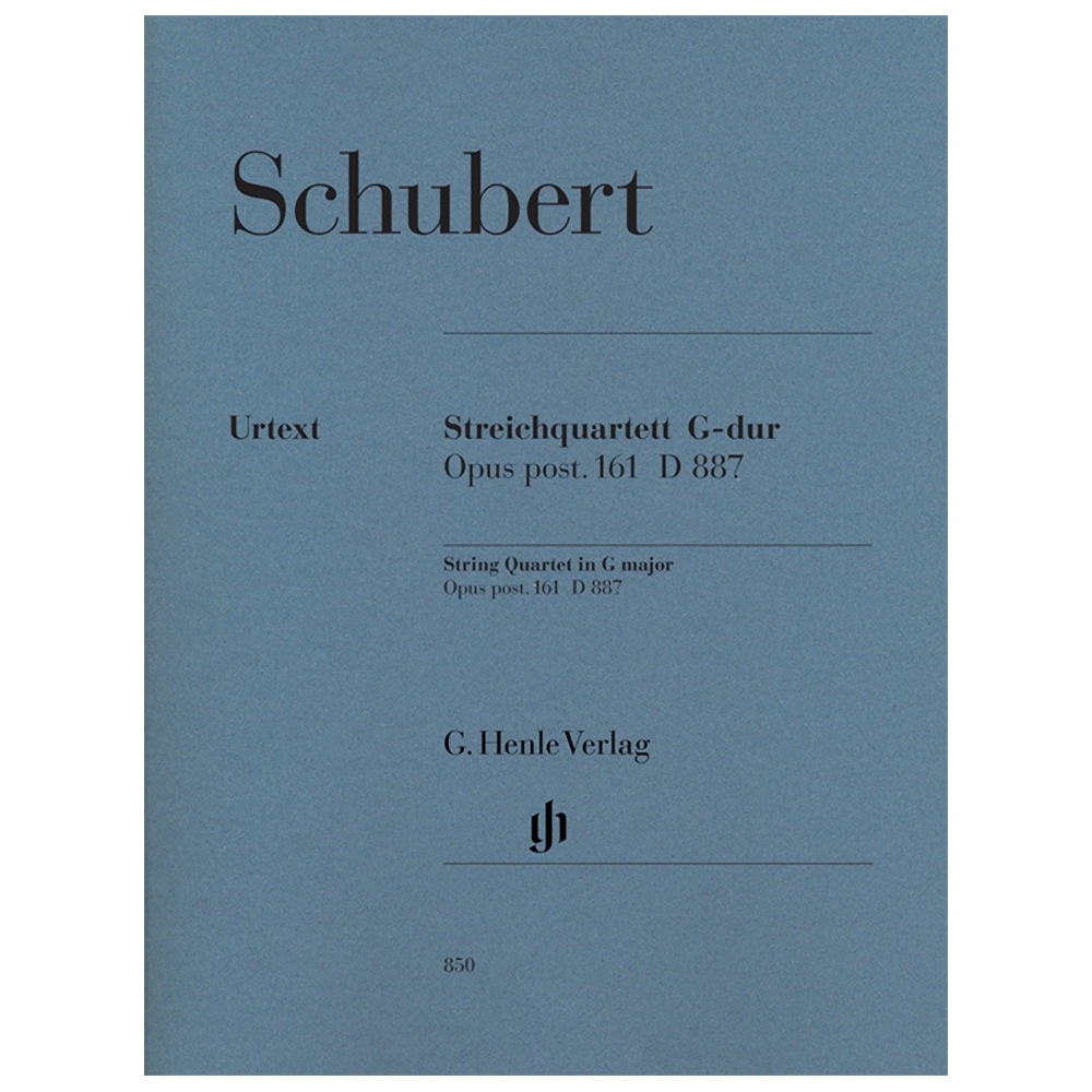 Schubert, Franz - String Quartet G major op. post D887 