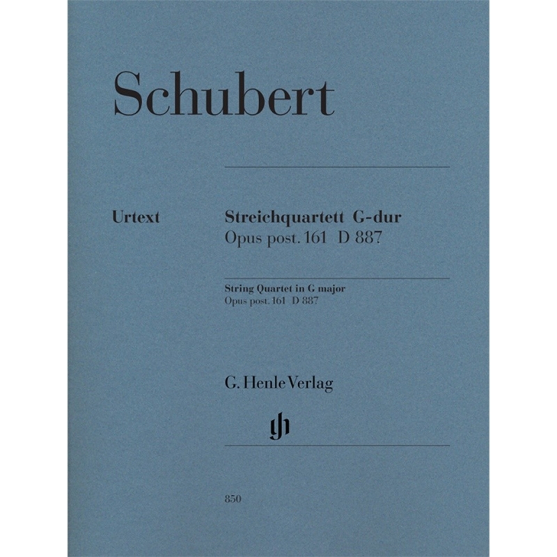 Schubert, Franz - String Quartet G major op. post D887 