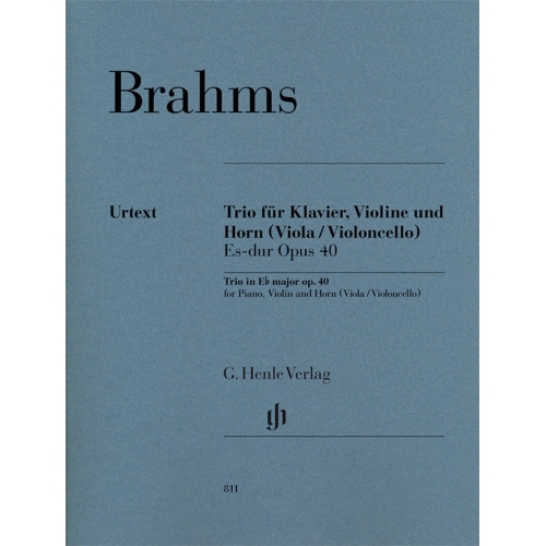 Brahms, Johannes - Horn Trio E flat major op. 40 op. 40 
