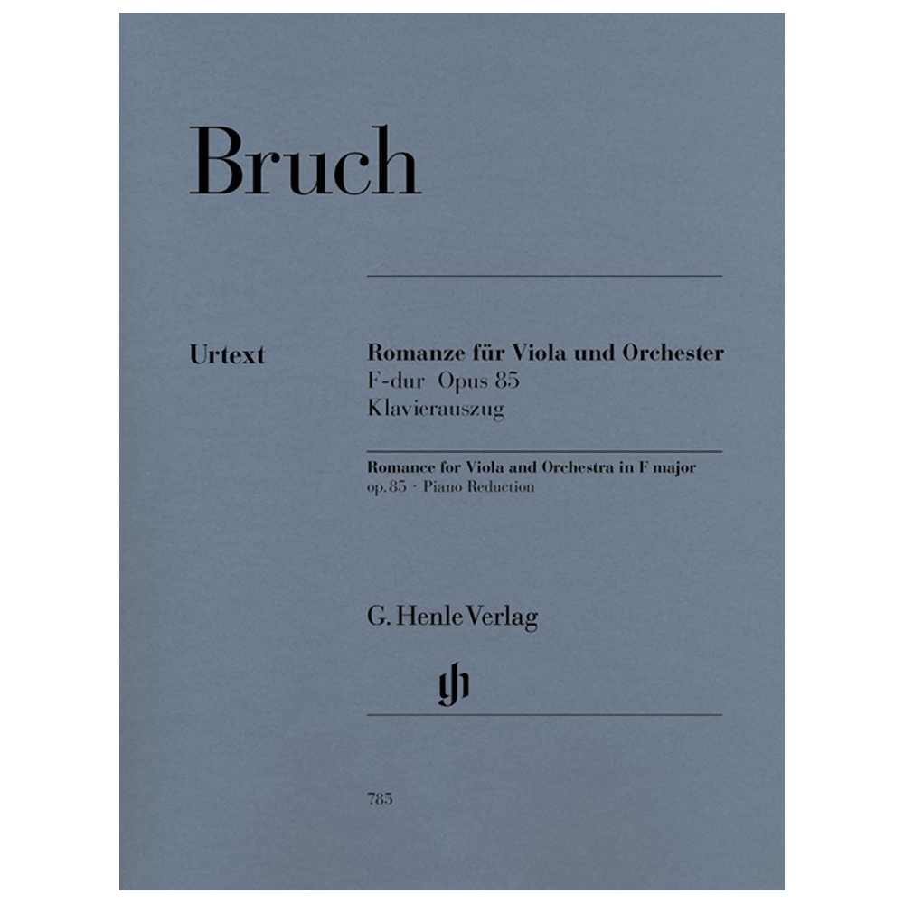 Bruch, Max - Romance for Viola, F major op. 85