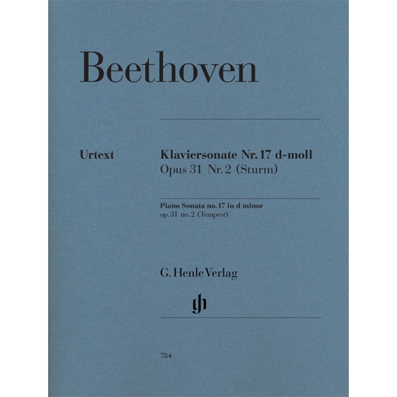 Beethoven, Ludwig van - Piano Sonata d minor [Tempest] op. 31/2 