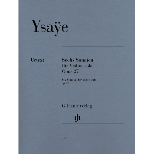 Ysaye, Eugene - Six Sonatas...