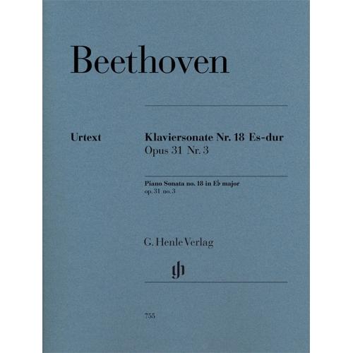 Beethoven - Piano Sonata No. 18 in E flat major Op. 31 No. 3