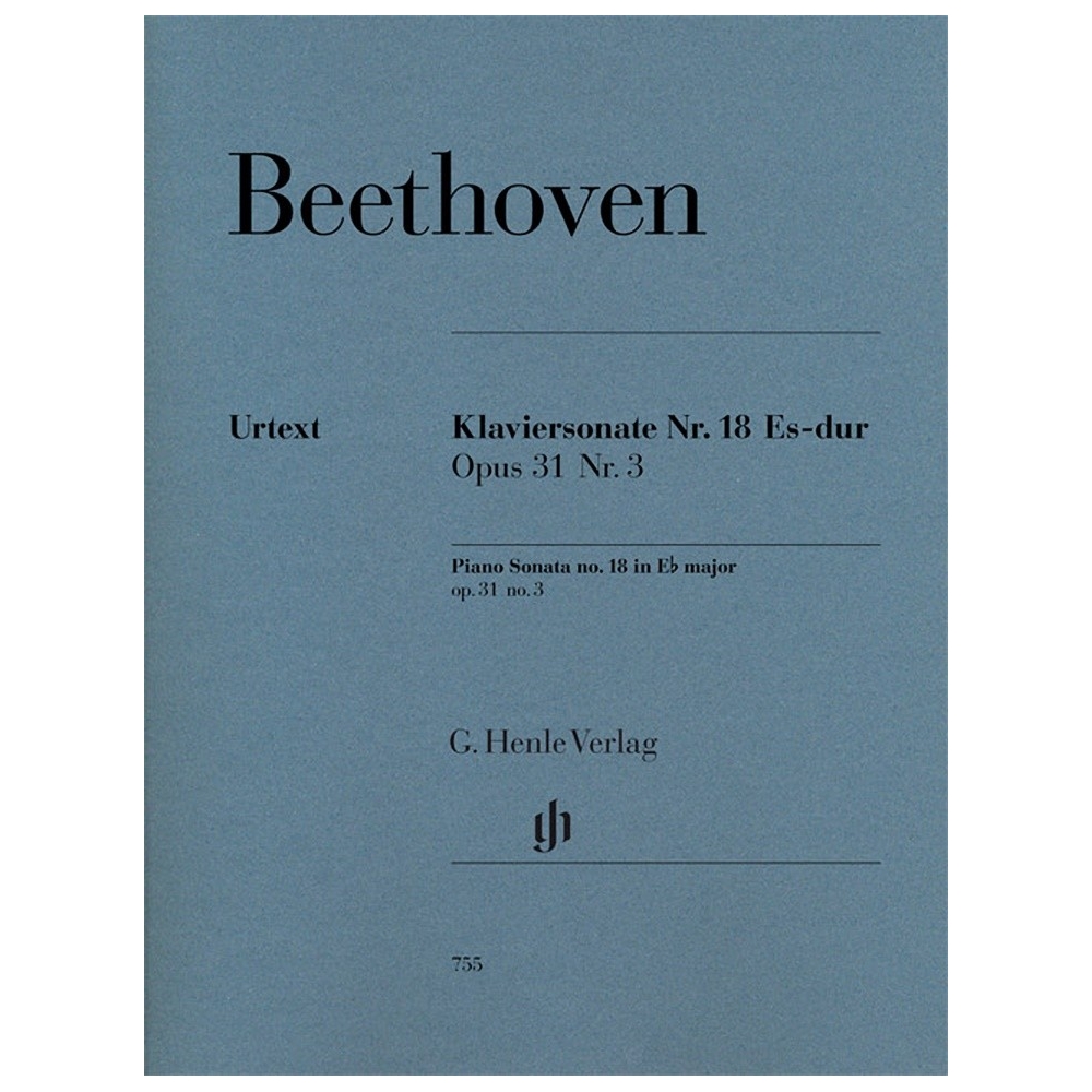 Beethoven - Piano Sonata No. 18 in E flat major Op. 31 No. 3