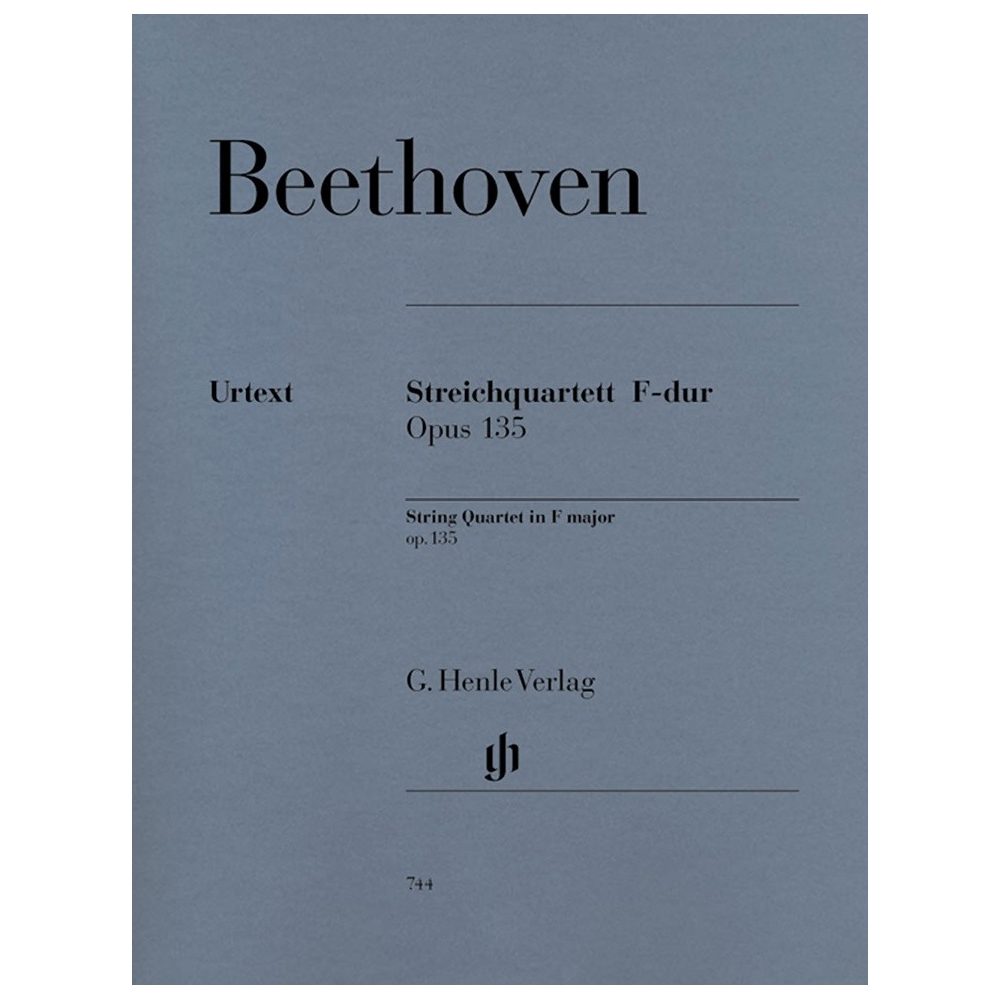 Beethoven, L.v - String Quartet in F major op. 135