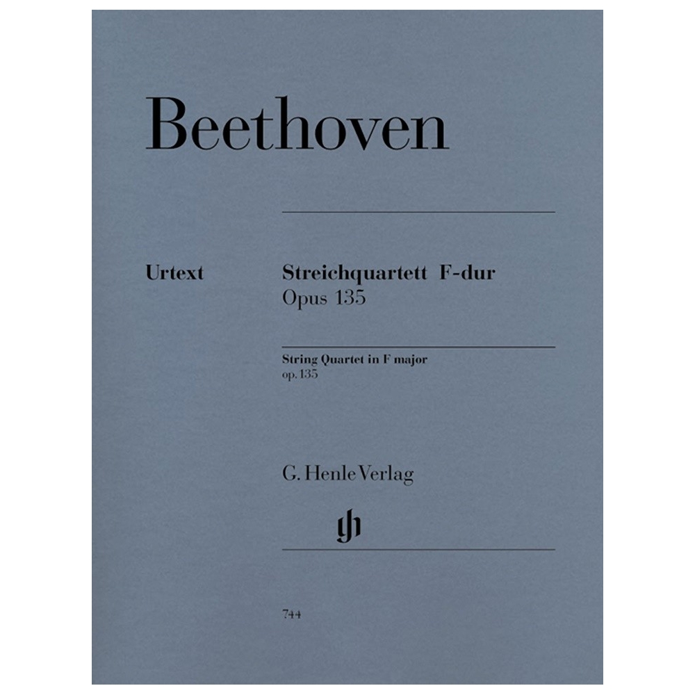 Beethoven, Ludwig van - String Quartet F major op. 135 