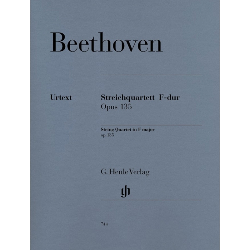 Beethoven, L.v - String Quartet in F major op. 135