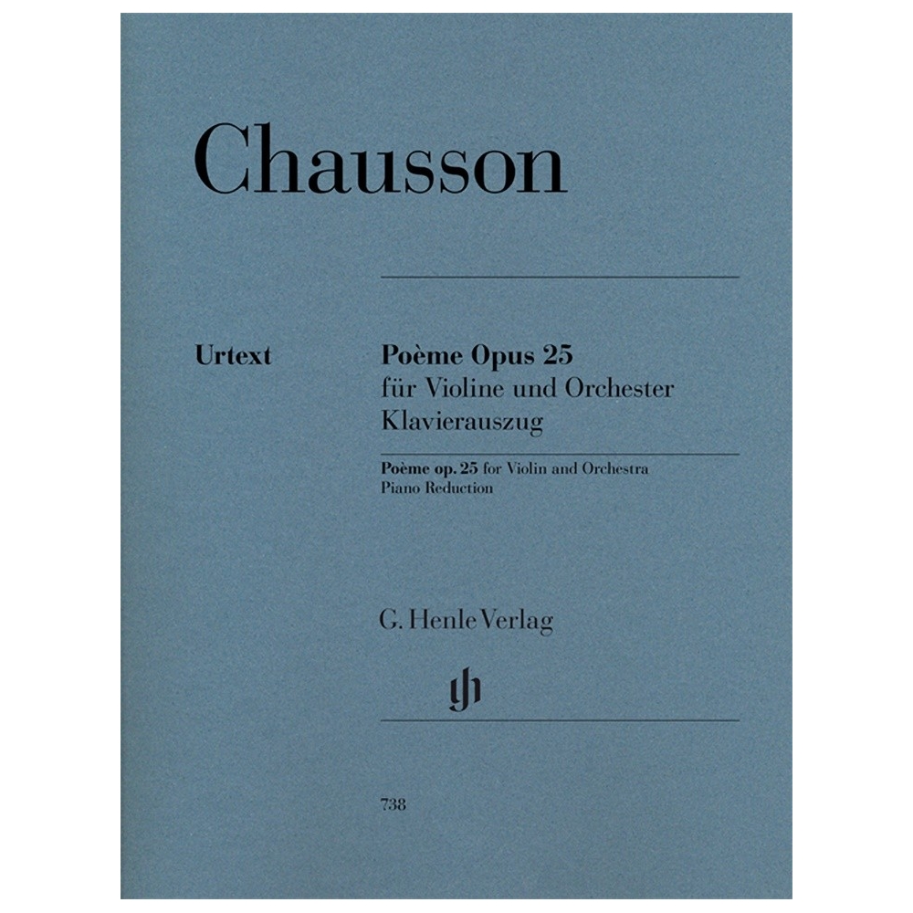 Chausson, Ernest - Poeme for Violin and Orchestra op. 25