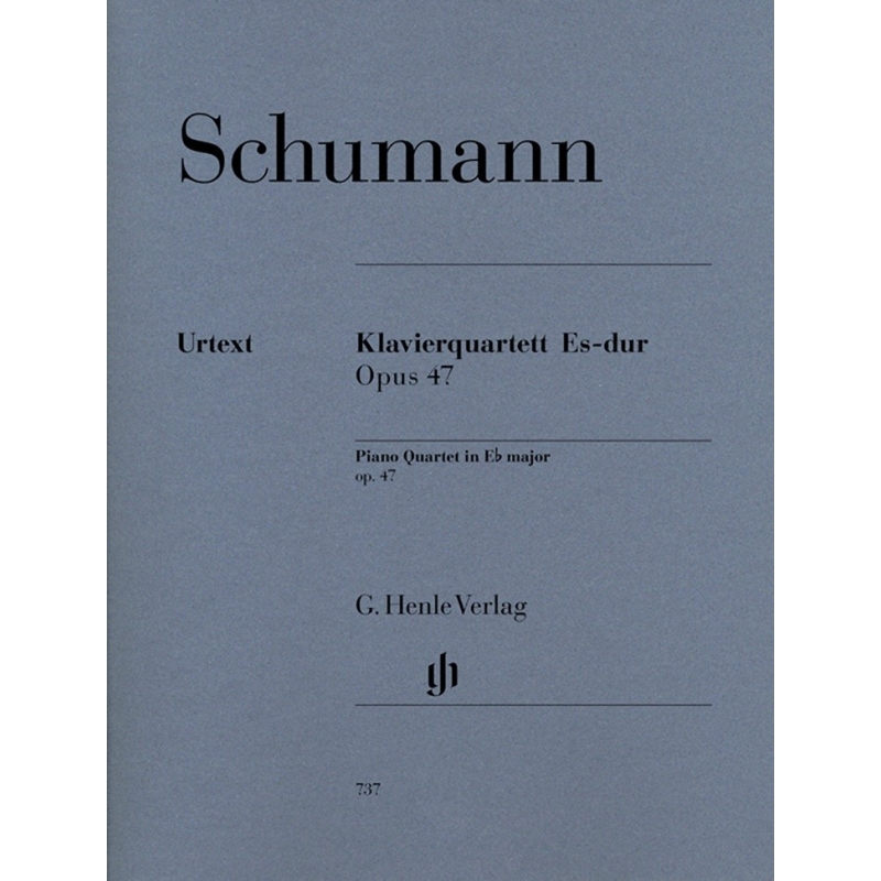 Schumann, Robert - Piano quartet op 47 E Flat op. 47 