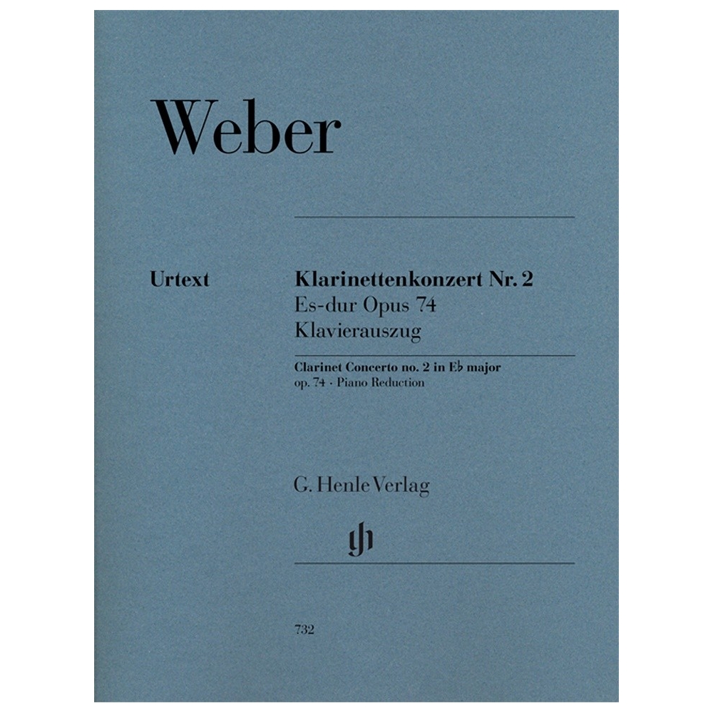 Weber, Carl Maria von - Clarinet Concerto no. 2 E flat major op. 74/2