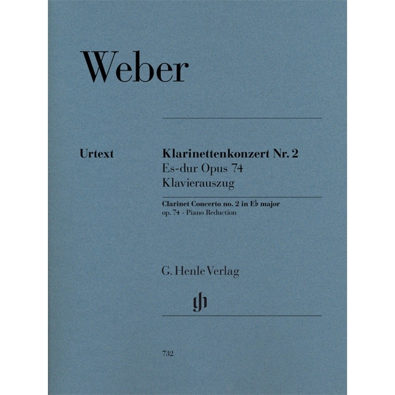 Weber, Carl Maria von - Clarinet Concerto no. 2 E flat major op. 74/2