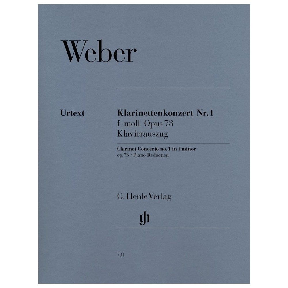 Weber, Carl Maria von - Clarinet Concerto No. 1 f minor op. 73/1
