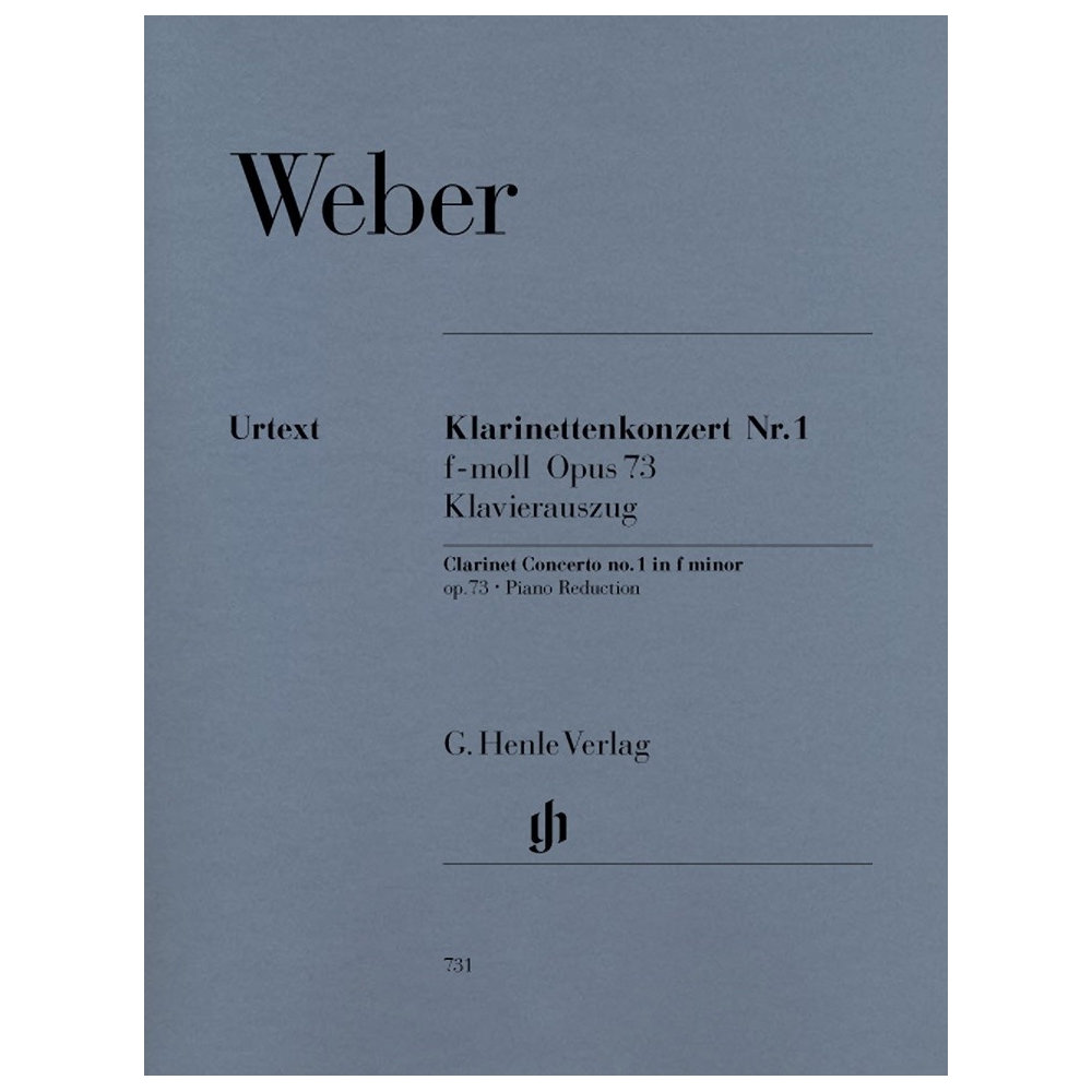 Weber, Carl Maria von - Clarinet Concerto No. 1 f minor op. 73/1 