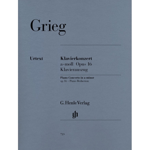 Grieg, Edvard - Piano Concerto in a minor op. 16