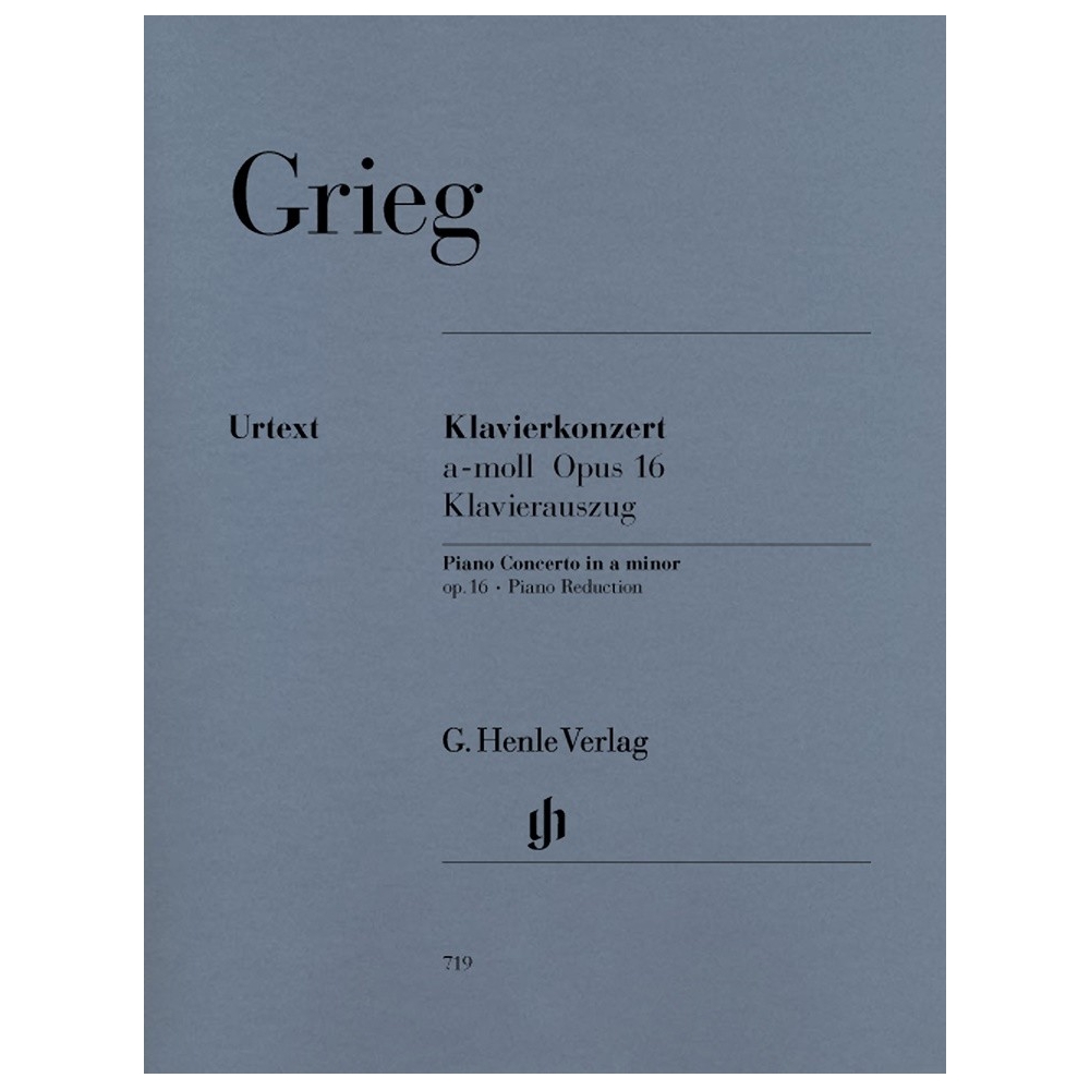 Grieg, Edvard - Piano Concerto in a minor op. 16