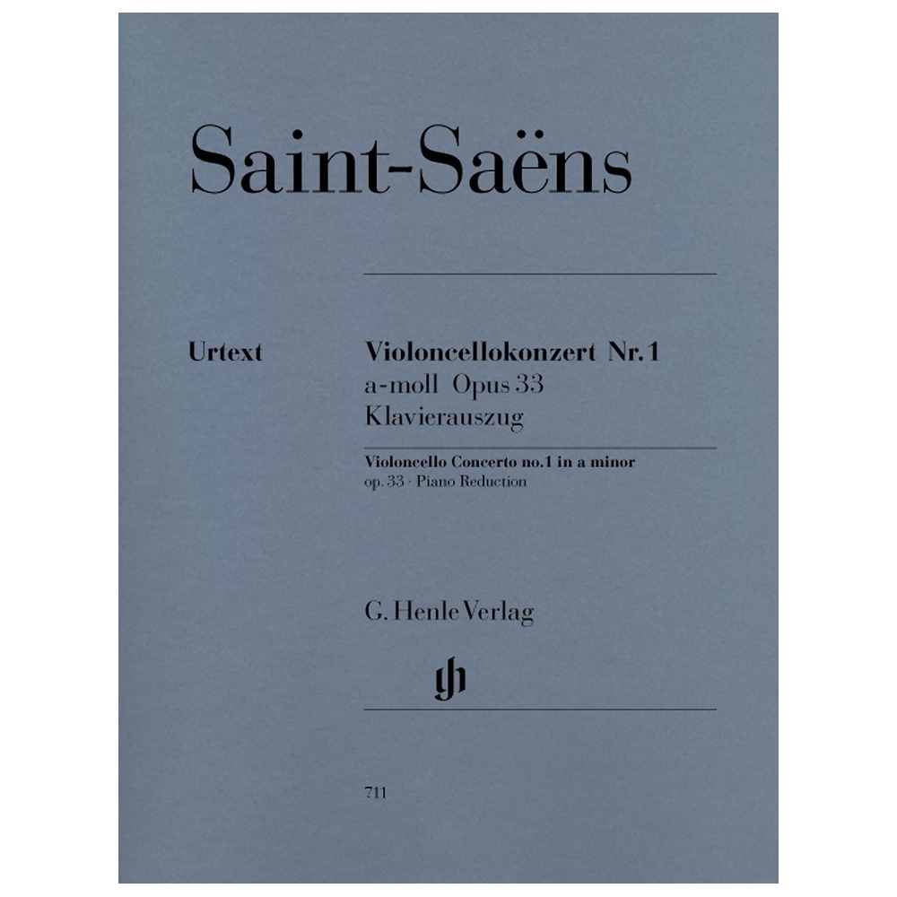 Saint-Saëns, Camille - Concerto for Violoncello and Orchestra No. 1 a minor op. 33