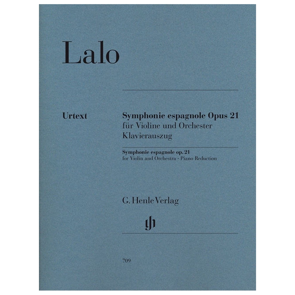 Lalo, Édouard - Symphonie espagnole for Violin and Orchestra d minor op. 21 