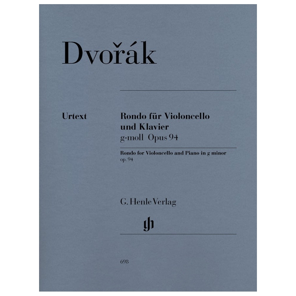 Dvo?ák, Antonín - Rondo for Violoncello and Piano g minor op. 94 