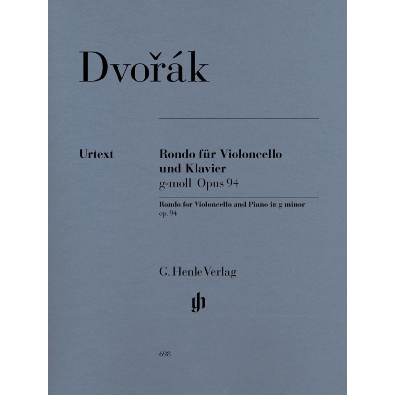 Dvo?ák, Antonín - Rondo for Violoncello and Piano g minor op. 94 