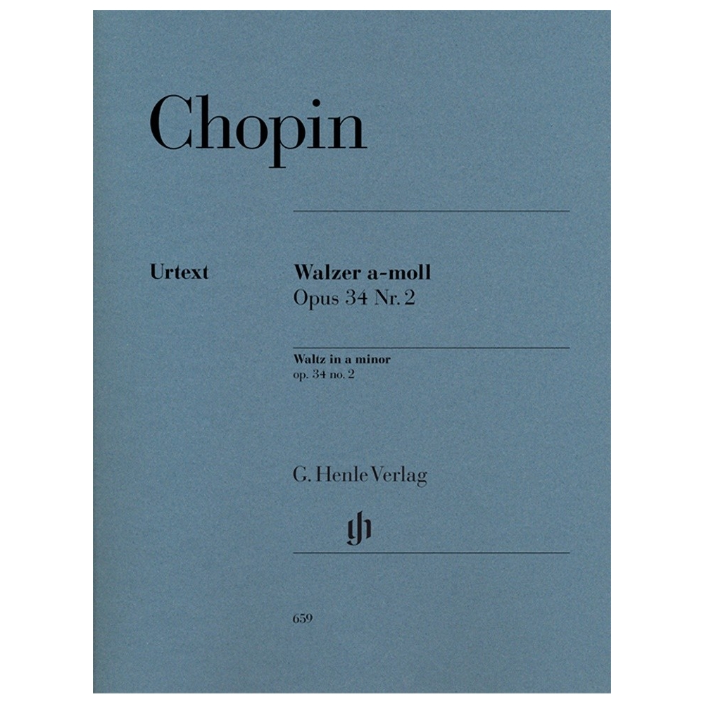 Chopin, Frédéric - Waltz in a minor op. 34,2