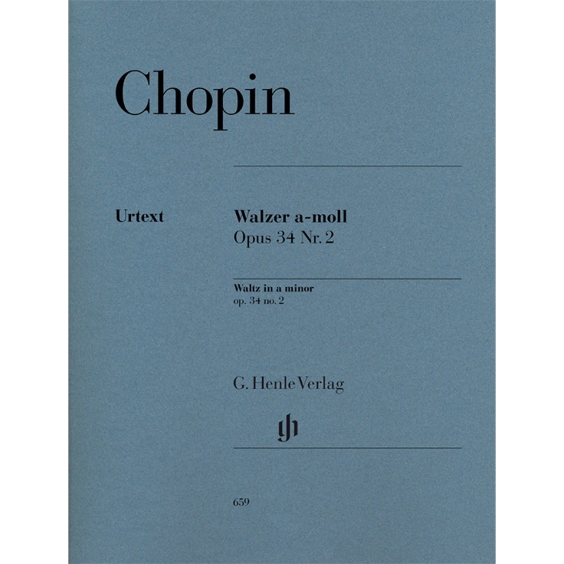 Chopin, Frédéric - Waltz a minor op. 34/2 