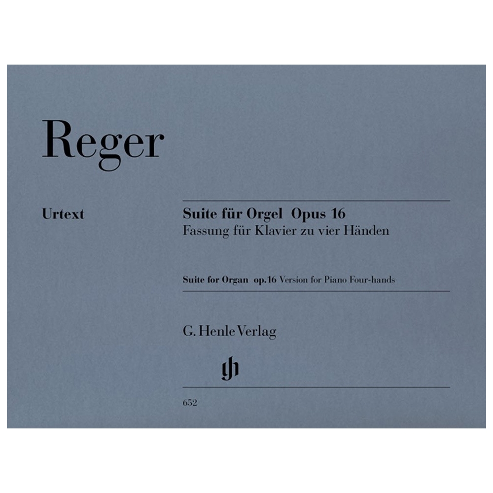 Reger, Max - Suite e minor for Organ op. 16 