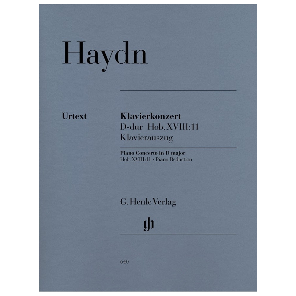 Haydn, Joseph - Concerto for Piano (Harpsichord) and Orchestra D major Hob. XVIII:11 